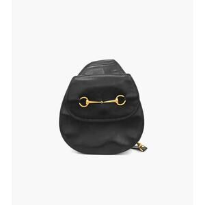 GUCCI Black Horsesbit Body Bag A-A31237